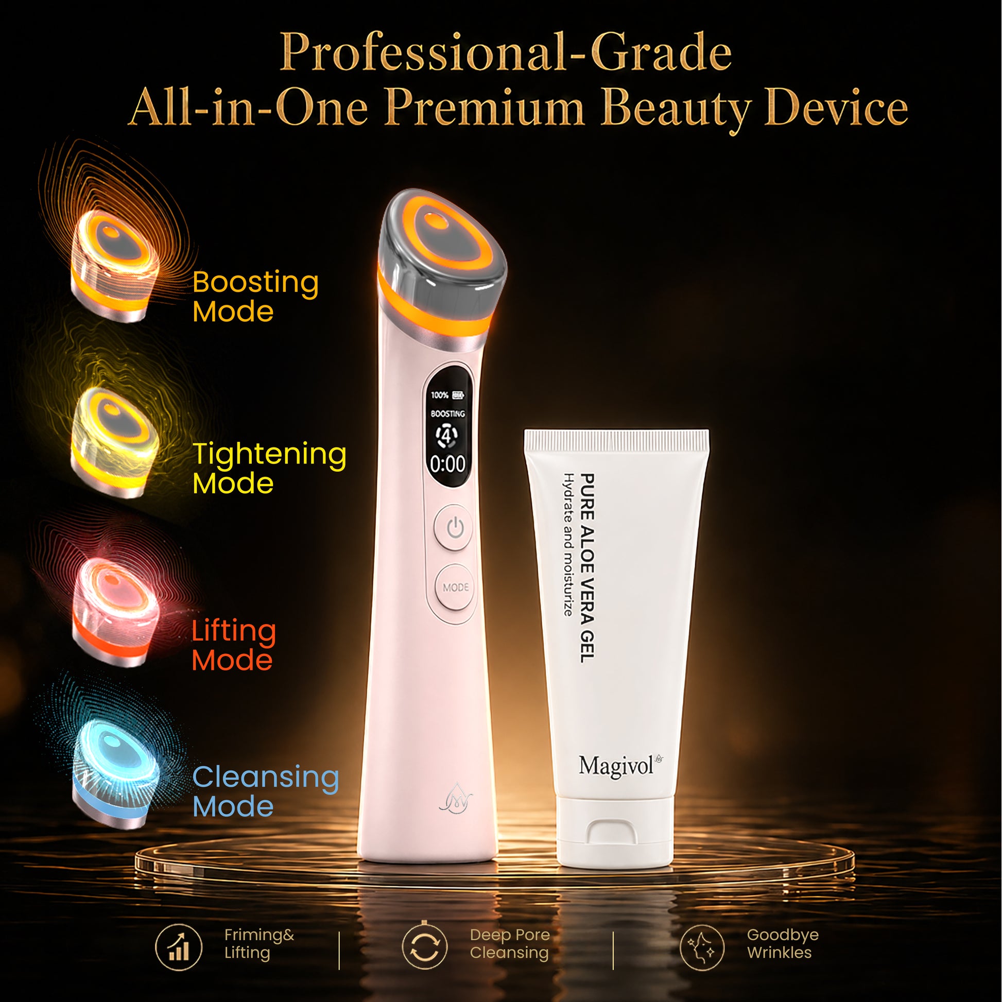 All-in-One Care, Effortless Beauty-Pink
