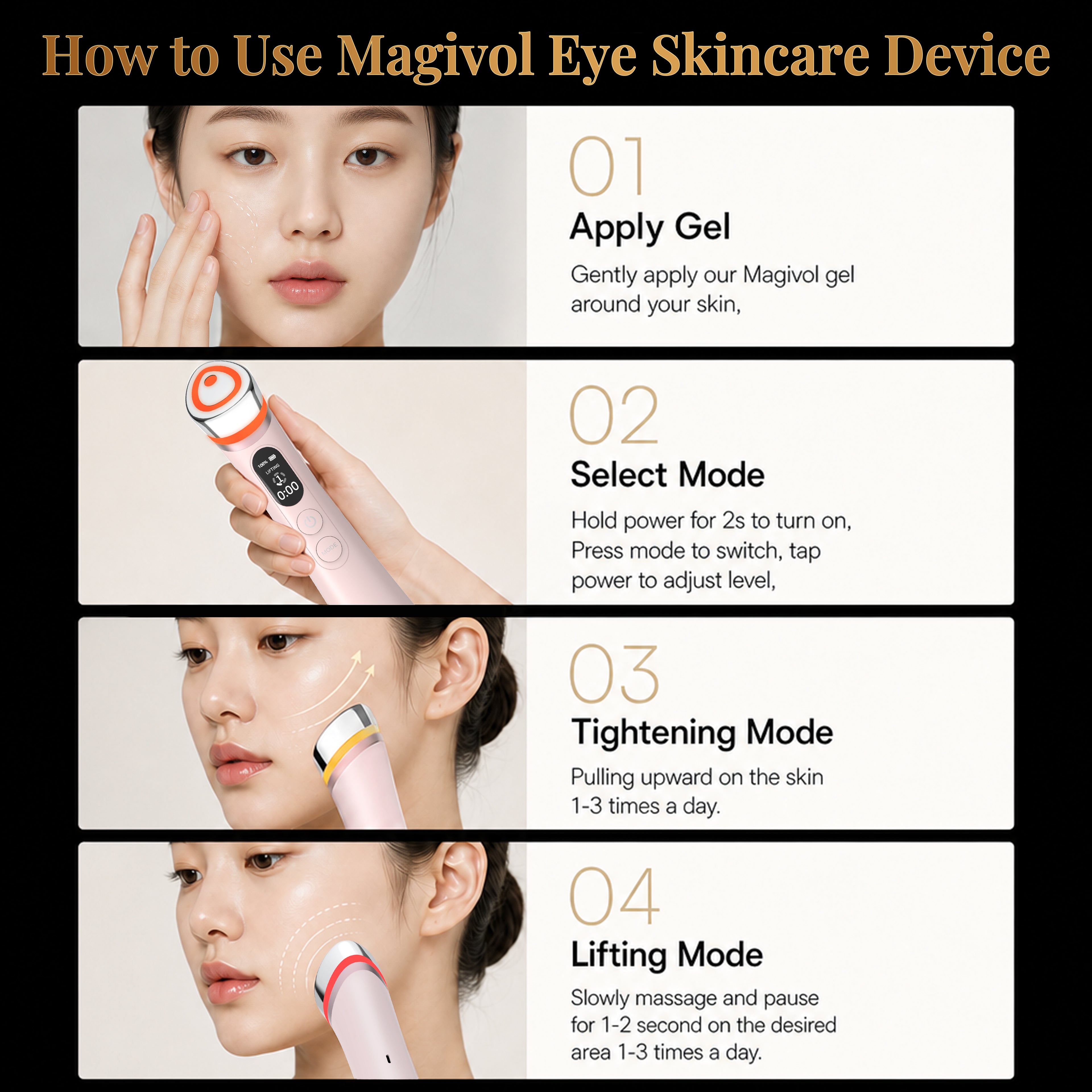 All-in-One Care, Effortless Beauty-Pink