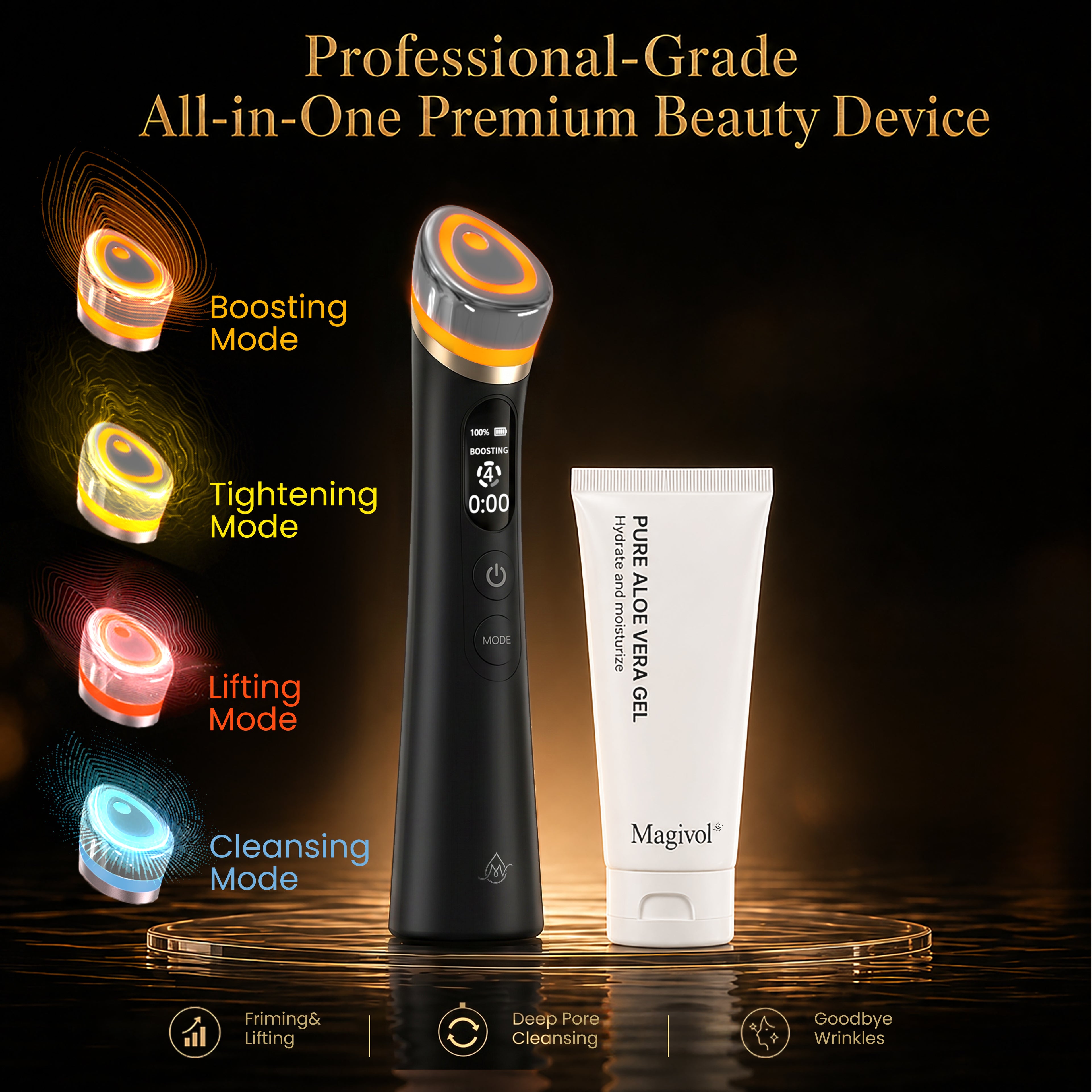 All-in-One Care, Effortless Beauty-Black